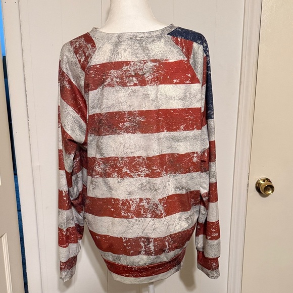 American Flag Long Sleeve Shirt - Picture 3 of 4